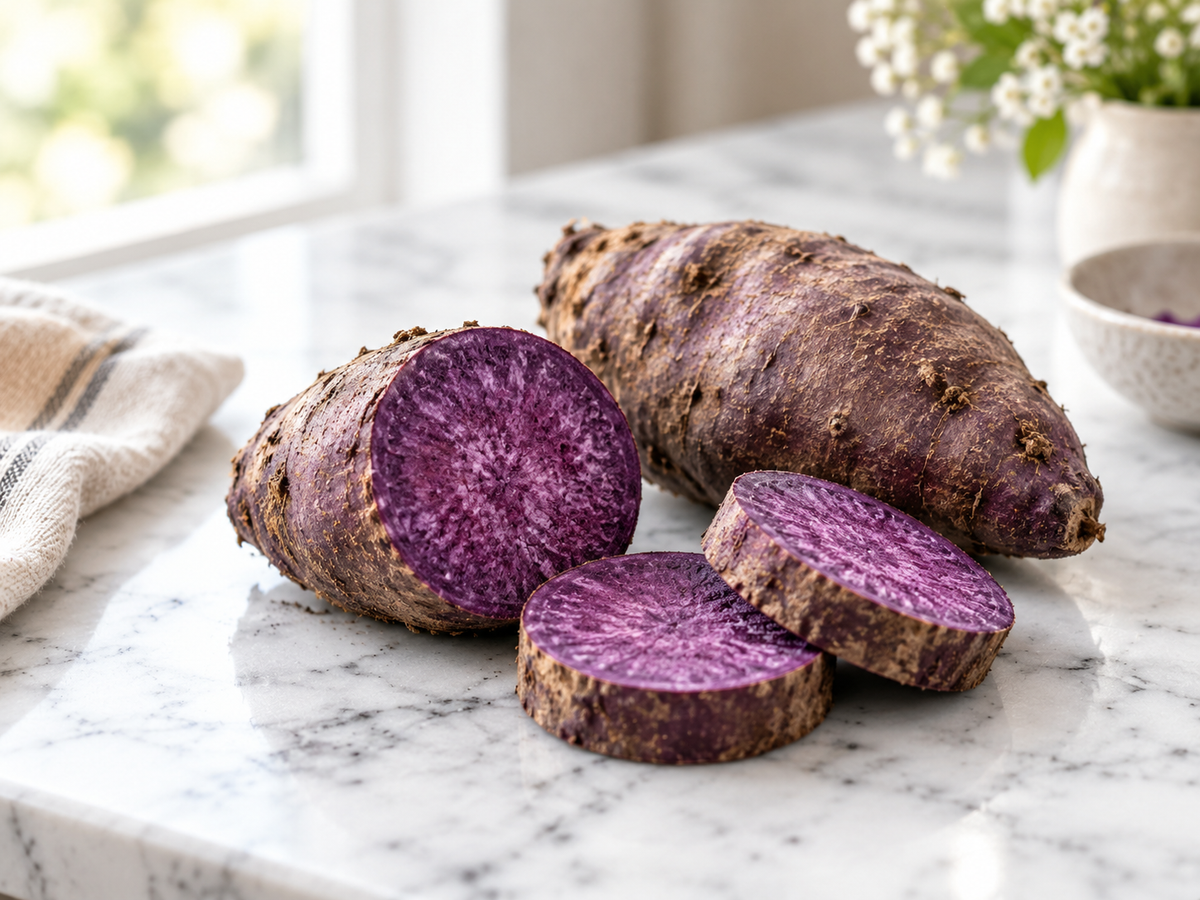 L'ube, c'est un légume, un fruit ou une racine ?