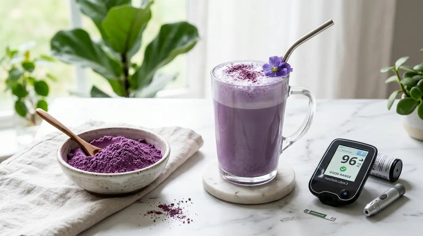 Ube et diabète : quel impact sur la glycémie ? Image
