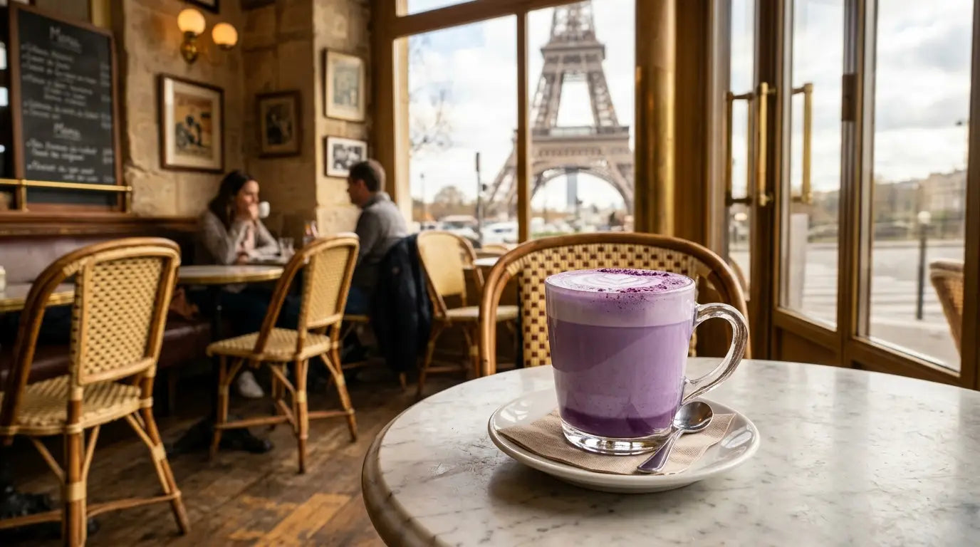 Ube latte à Paris : les cafés + faire le sien pour 0,90€ Image