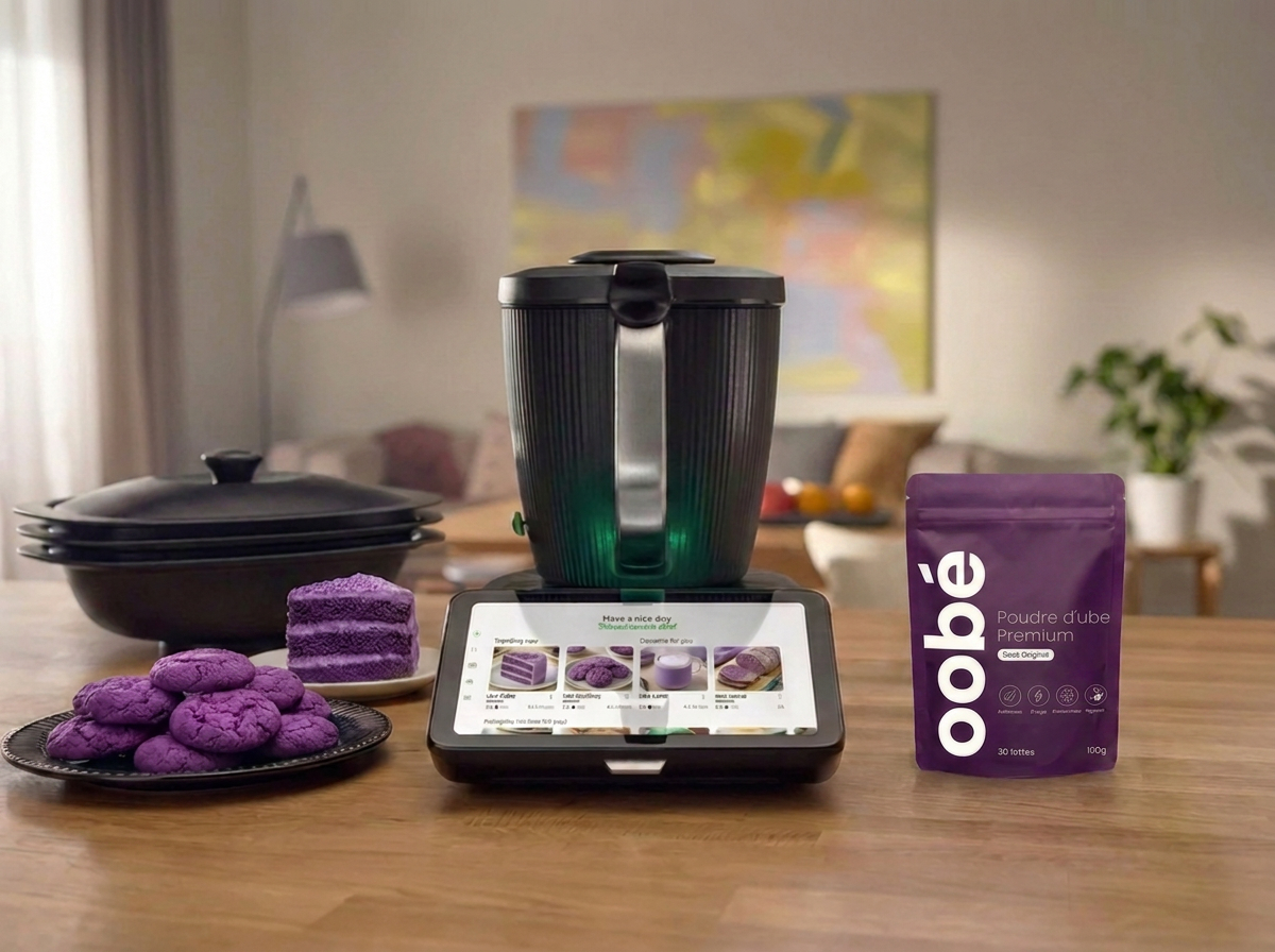 Ube latte au Thermomix : la recette parfaite Image
