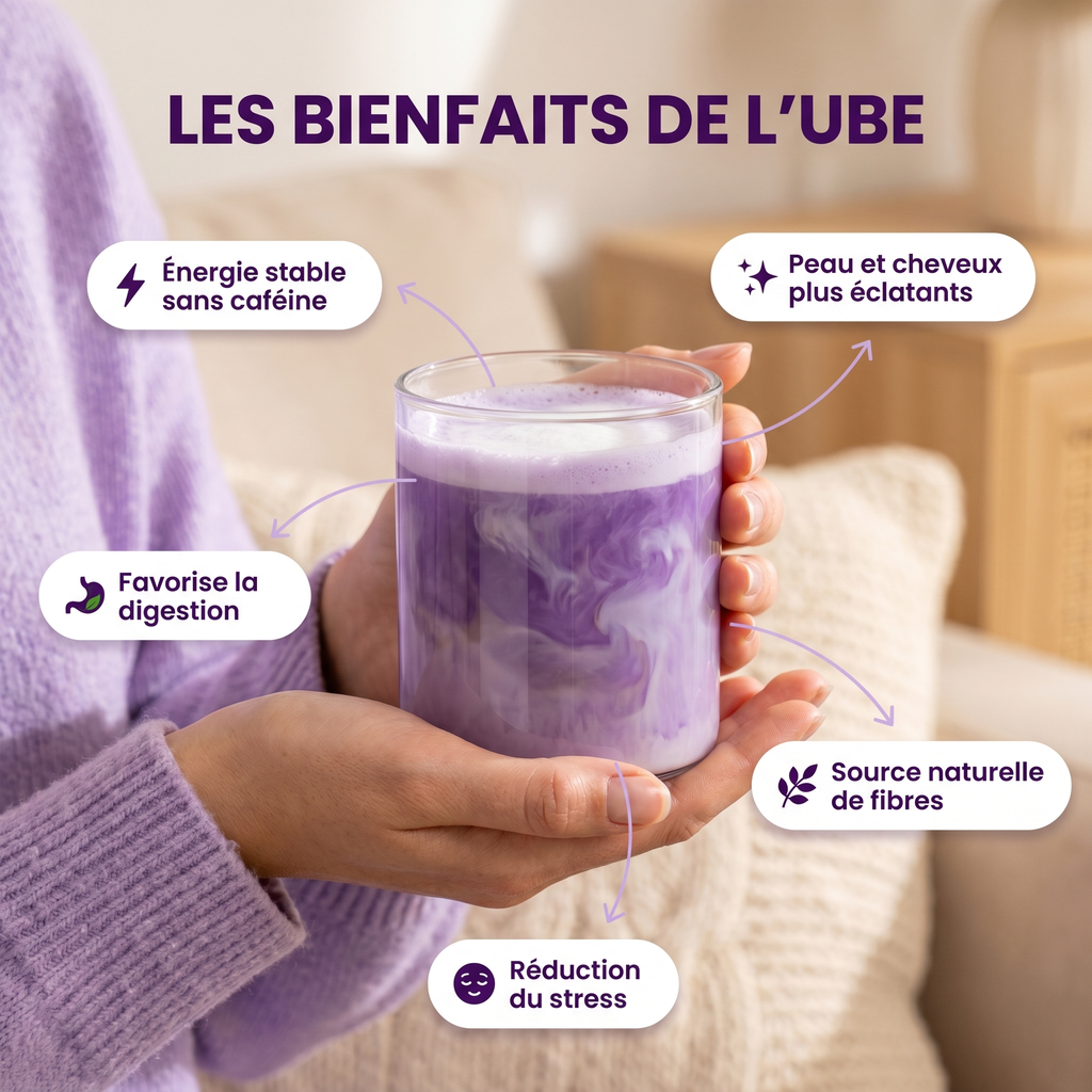 Poudre Ube Premium 100% Naturelle