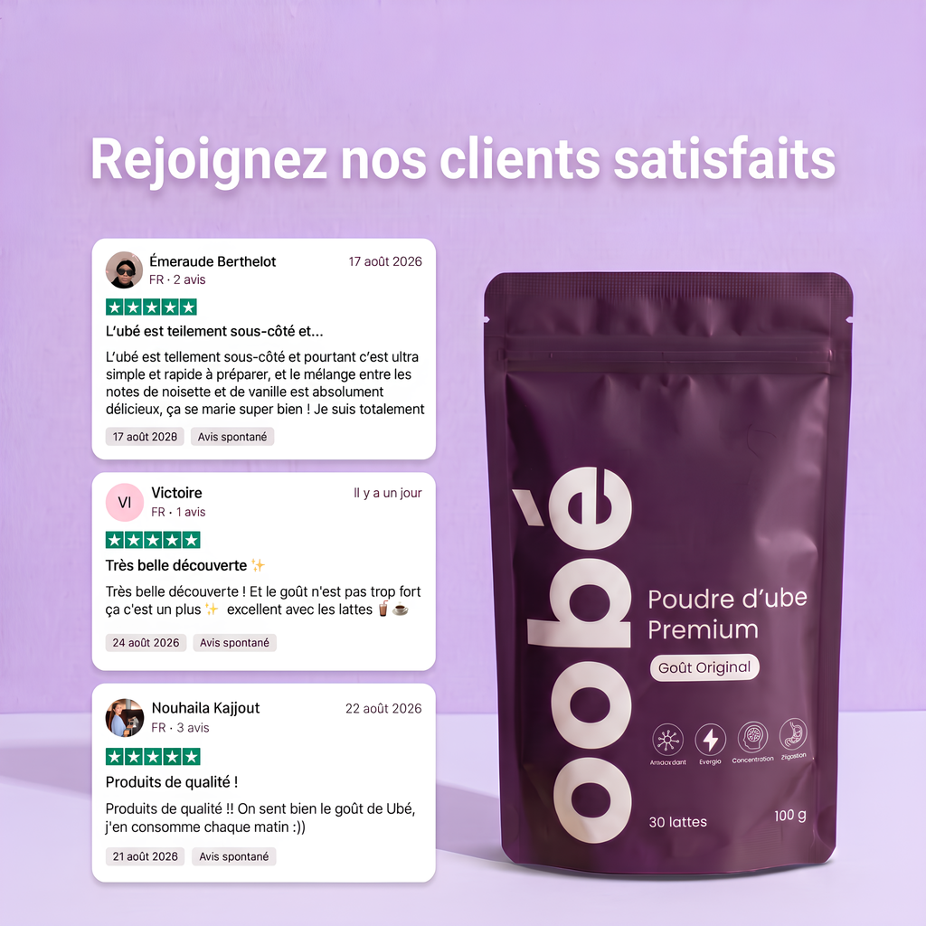 Poudre d’ube 100% Pure des Philippines – 100 g
